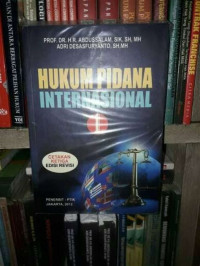 Image of HUKUM PIDANA INTERNASIONAL 1