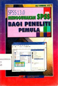 Image of MENGGUNAKAN SPSS BAGI PENELITI PEMULA