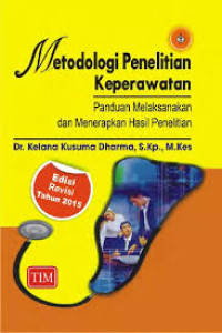 Image of Metedologi Penelitian Keperaawatan